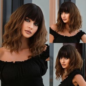Short bob Wavy Wig brand new
